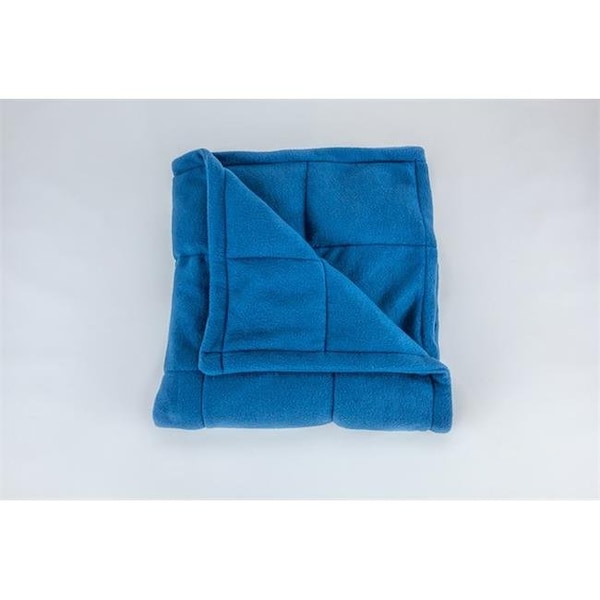 Covered in Comfort 103B Weighted Blanket; Blue - Small